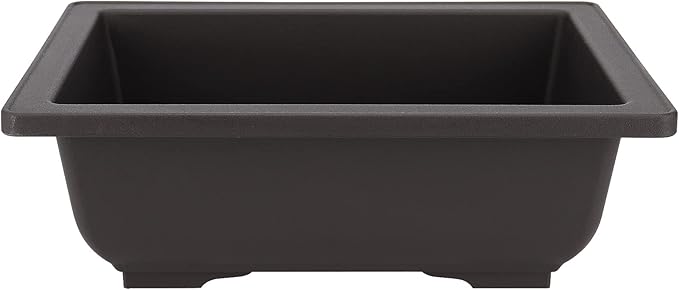 MANCHAP 20 PCS 8.9 Inch Plastic Bonsai Training Pots, Rectangular Bonsai Tree Planter Pot for Garden, Yard, Office, Home Decorative
