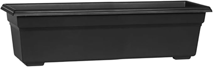 Novelty (#16248 Countryside Flower Box, Black - 24"