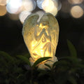 Garden Solar LED Light with Stake, Waterproof Outdoor Decor for Walkway Courtyard Party Decor, White Angel