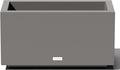 Veradek Block Series Long Box Planter - Large Rectangular Planter for Indoor or Outdoor Patio/Porch | Durable All-Weather Use with Drainage Holes | Modern Décor for Tall Plants, Flowers or Shrubs