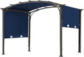 85''x 208'' Universal Doubleton Steel Pergola Replacement Cover for Pergola L-PG080PST, (Navy Blue)