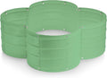 Plant & Plot Galvanized Raised Garden Beds Outdoor // 3×3×1 ft Planter Raised Beds for Gardening, Vegetables, Flowers // Large Metal Garden Box (Light Green) // Patented Tool-Free Design