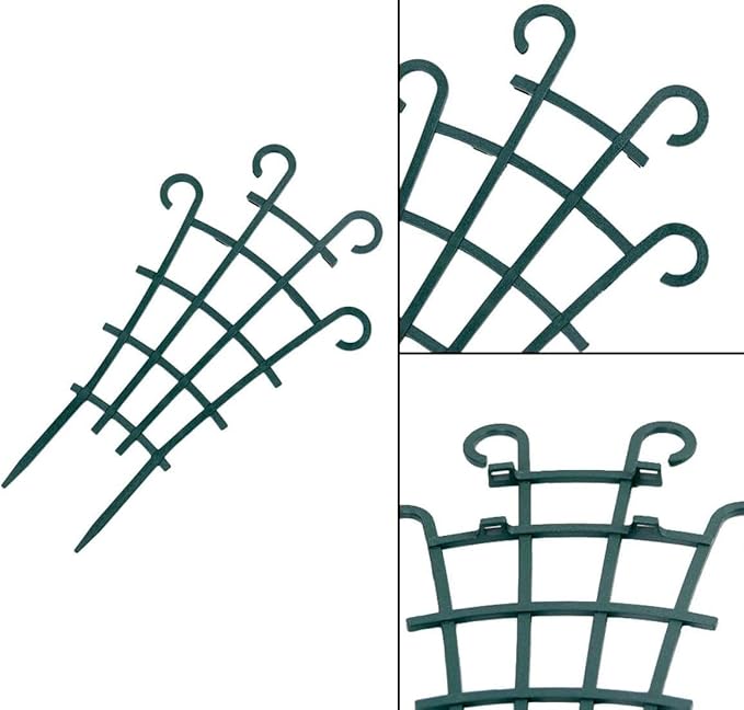 6PCS Trellis for Potted Plants, Stackable Indoor Plant Trellis for Climbing Plants Outdoor for Vine Ivy Hoya Houseplants Flower Plant Support