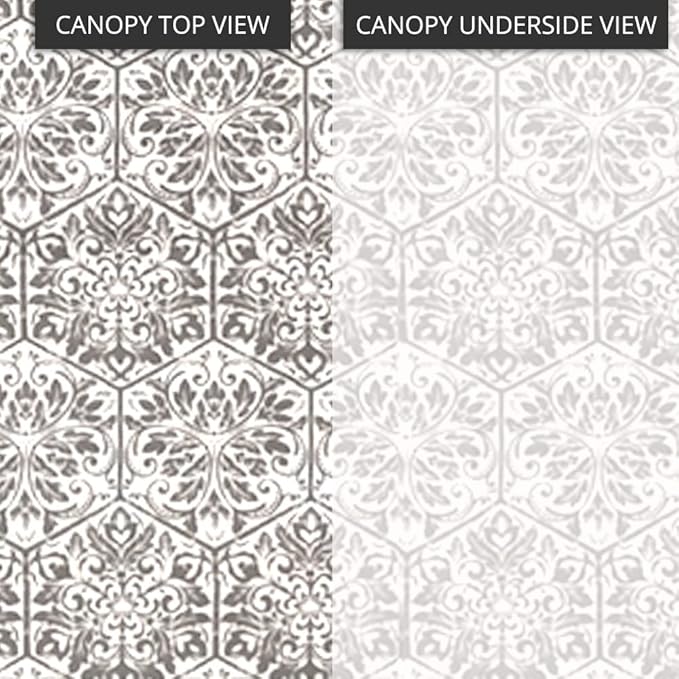 Garden Winds Universal Pergola Replacement Canopy - Standard 350 - Damask Beige