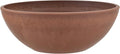 PSW Pot Collection M30TC 8-inch Plastic/Stone/Wood Composite Low Bowl Planter – No Drainage Hole (Drillable), Shallow Indoor/Outer Pot for Succulents, Bonsai, Fairy Gardens, Herbs, Terra Cotta Color