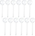 12 Pcs Large Plastic Self-Watering Bulbs,Clear Automatic Watering Globes,Clear Automatic Watering Bulbs for Plants,Graden,Flowers