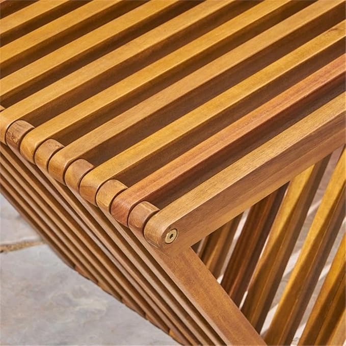 Christopher Knight Home Esme Outdoor Acacia Wood Bench, Teak Finish
