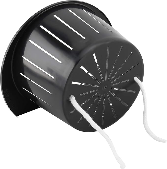 Homend 7 Pack Self Watering Hanging Planters, L Size, Suitable for Indoor or Outdoor Use, Durable and Great for Gifting