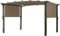 Garden Winds Universal Pergola Replacement Canopy - Standard 350 - Nutmeg