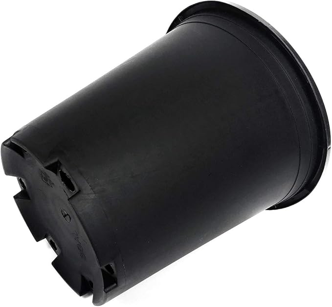 Wholesale Nursery Pot in Bulk 30-Pack 2 Gallon 9 Inch Plastic Planters for Outdoor Indoor Plants Gardening Flower Pots with Drainage Holes Color Black
