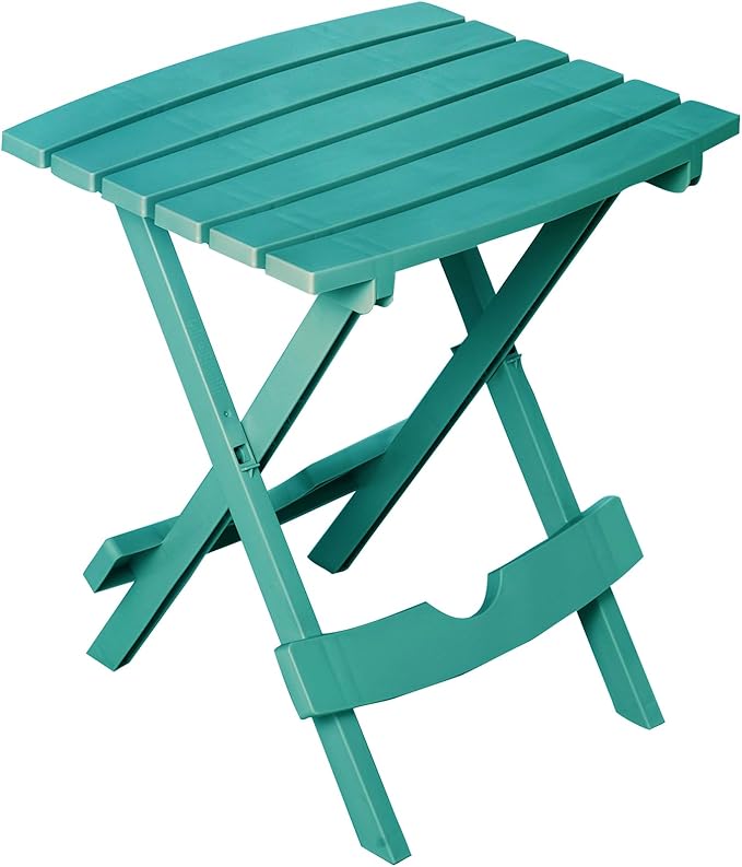 Adams Quik-Fold® Side Table - Teal