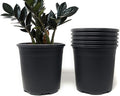 Wholesale Nursery Pot in Bulk 30-Pack 2 Gallon 9 Inch Plastic Planters for Outdoor Indoor Plants Gardening Flower Pots with Drainage Holes Color Black