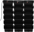 18 Pots Self-Watering Vertical Garden Planter Wall Mounted,with Smart Automatic Watering System, Digital Timer,Space Saving Wall Planter for Herbs Vegetables Fruits Flowers (Black)