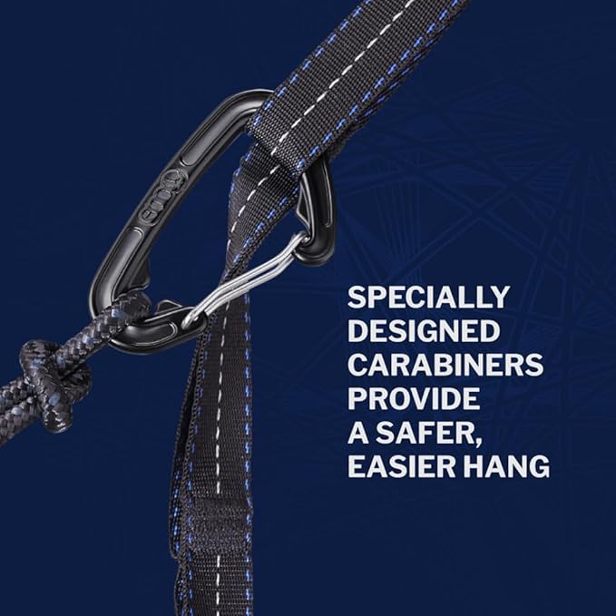 ENO, Eagles Nest Outfitters DoubleNest Lightweight Camping Hammock, 1 to 2 Person, Special Edition Colors, ATC