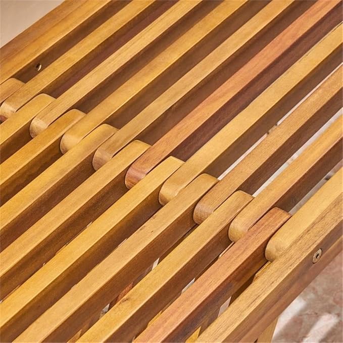 Christopher Knight Home Esme Outdoor Acacia Wood Bench, Teak Finish