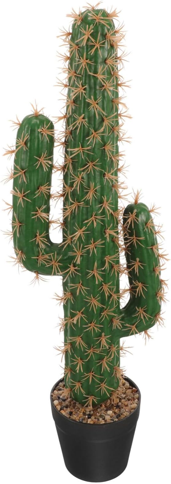 ABOOFAN Artificial Saguaro Cactus in Pot Faux Succulent Plant 20.86In Large Fake Potted Cacti Decorative Bonsai for Home Office Garden D Cor