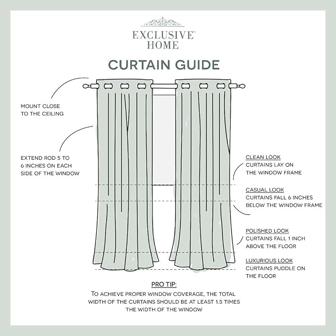 Exclusive Home Cabana Solid Indoor/Outdoor Light Filtering Hook-and-Loop Tab Top Curtain Panel Pair, 54"x84", Mecca Orange