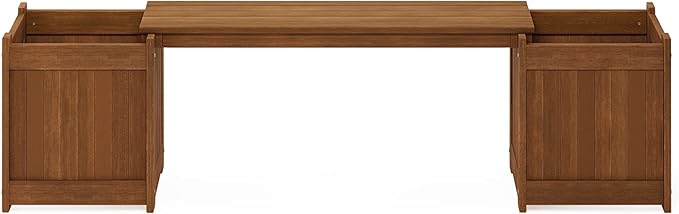 Furinno FG16011 Tioman Hardwood Flower Box, Brown