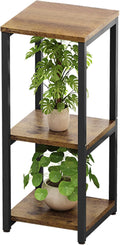 Plant Stand Indoor Corner Tall 3 Tier Metal Modern Flower Storage Plant Shelf Holder for Living Room Balcony Garden,Black (3 Tier-Black)