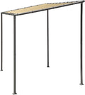 ShelterLogic 10' x 6' Solano Gazebo Canopy Charcoal Carbon Steel Frame and Water-Resistant and Sun Protection Tan Cover