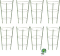 8 Pack Tomato Cage for Garden Plant Support, 18 inches Small Tomato Cages Tomato Trellis with Adjustable Rings, Plant Stakes for Peony Support, Tomato Stakes Rings for Climbing Plants