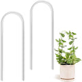 2 Pack Thickened U-Shaped Acrylic Trellis for Indoor & Outdoor Plants, Perfect for Potted Houseplants