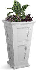 Mayne Fairfield 40-Inch Tall Planter – Weather-Resistant Indoor/Outdoor Garden Pot for Flowers, Patio, Porch, and Entryway, Durable Design