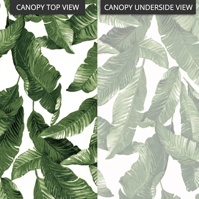 Garden Winds Universal Pergola Replacement Canopy - Standard 350 - Palm