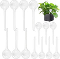 14 PCS Plant Watering Globes,Clear Self-Watering Bulbs,Plastic Automatic Watering Globes for Plant Indoor Outdoor,Garden Water Device