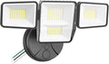 70W 7000LM LED Flood Lights Outdoor, Switch Controlled Security Lights with 4 Heads, Adjustable Heads, 6500K Daylight IP65 Waterproof Outside Wall Light for Backyard, Yard, Garage, Patio