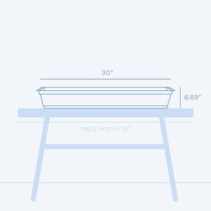 Bloem Dura Cotta Window Box Planter: 30" - Chocolate - Large Box with Tray, Weatherproof Resin Box, Removable Tray for Indoor & Outdoor Use, Gardening, 4 Gallon Capacity