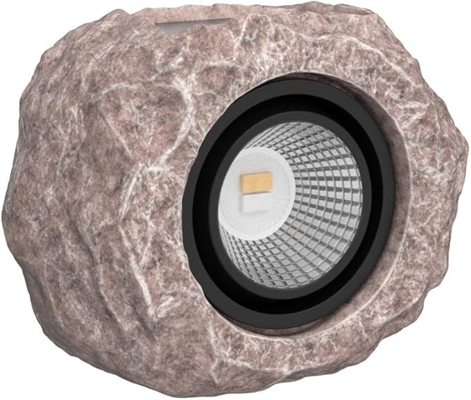 Timeflies Solar Rock Lights Outdoor, 2 Pack Super Bright Solar Spot Lights Outdoor IP65 Waterproof Solar Yard Lights, Auto On/Off Garden Decor for Outside Paths, Sidewalks, Yards, Landscapes, Patios
