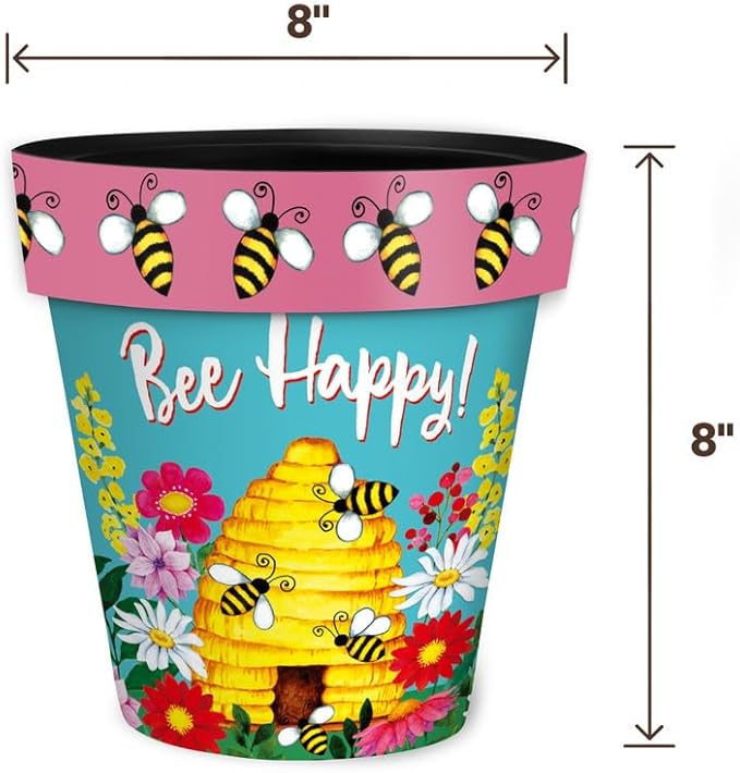 Briarwood Lane Bee Happy Beehive Small Planter