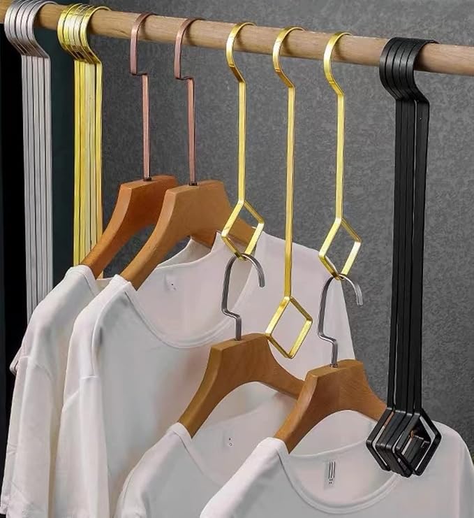 10 & 14 Inch Large Heavy Duty S Hooks Plant Hangers Extension Steel Hanging Tool for Home Decoration Shopwindow Clothes Plants Pergola Birdcage Lamp Garden 4pcs Black