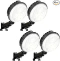 LED Barn Light 4 Packs, 150W 20000LM Yard Area Lights Dusk to Dawn Outdoor Lighting with Upgraded Photocell 6500K Adjustable Angle Daylight IP66 Waterproof Street Lights for Farmhouse/Garage