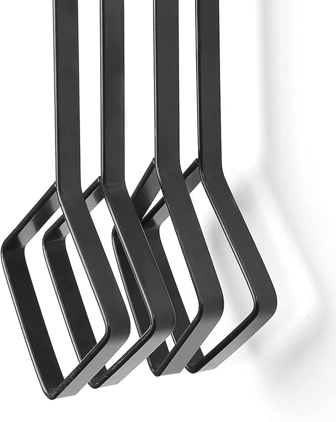 10 & 14 Inch Large Heavy Duty S Hooks Plant Hangers Extension Steel Hanging Tool for Home Decoration Shopwindow Clothes Plants Pergola Birdcage Lamp Garden 4pcs Black