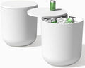Veradek Kona Cooler Side Table – 2-in-1 Outdoor Patio Side Table w/Cooler | Insulated 40L Capacity | Modern Accent Décor for Hosting, BBQ, Poolside