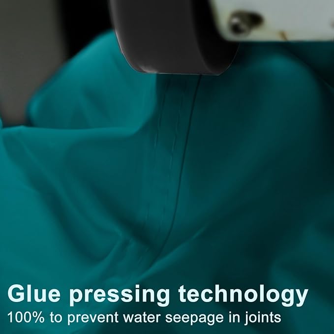 LOVE STORY Right Triangle 7'x10'x12.2' Waterproof Sun Shade Sail Canopy UV Block for Outdoor Patio Backyard Carport,Turquoise Blue(We Make Custom Size)