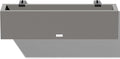 Veradek Block Series Railing Planter - Rectangular Flower Box for Outdoor Balcony/Fence | Durable All-Weather Use with Adjustable Brackets | Modern Décor for Flowers, Succulents, Hanging Plants