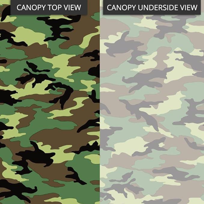 Garden Winds Universal Pergola Replacement Canopy - Standard 350 - Camo Green