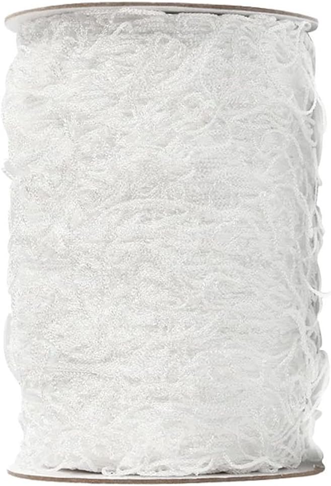 Nylon Trellis Netting Roll 5 x 225 ft, 3.5 Inch Soft Mesh, Heavy Duty Reinforced Garden Plant Support Mesh for Vertical Growing, Climbing Plants