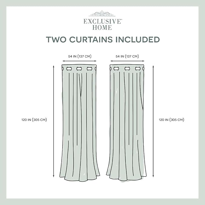 Exclusive Home Cabana Solid Indoor/Outdoor Light Filtering Hook-and-Loop Tab Top Curtain Panel Pair, 54"x63", Taupe