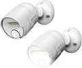 Rechargeable Battery Operated Motion Sensor Light,4000mAh Battery Powered Spotlight 600 Lumen Outdoor IP65 Waterproof for Porch,Yard,Wall,Garden