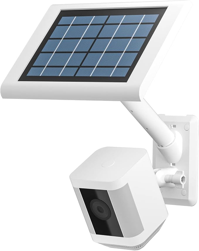 HOLACA 2-in-1 Wall Mount Bracket for Stick Up Cam Pro Solar Panel, Spotlight Cam Pro/Plus and Stick Up Cam Battery/Wired Outdoor Mount Accessories for Ring Super Solar Panel (White)