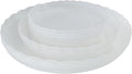 12Pcs Clear Plant Saucer, 6 8 10 Inch Durable Plastic Plant Tray, Round Plant Pot Saucers, Drip Tray for Indoor and Outdoor Garden, Clear