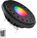 RGB PAR36 LED Light Bulb Color Changing, Warm White+15 Colors Choices on Remote Control, 12V Low Voltage Spotlight for Outdoor Landscape Lighting, Garden,Yard,Flagpole Lighting