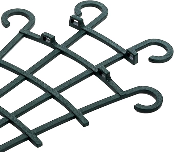 ZEAYEA 24 Pack Trellis for Potted Plants, Plastic Small Trellis for Pot, Mini Climbing Trellis Flower Pots Support for Potted Climbing Plants Vines