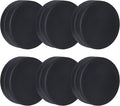 3LB Heavy Duty Outdoor Curtain Weights, Strong Magnetic Gazebo Curtain Weights, Rubber Covered Waterproof Drapery Weight, Prevent Curtain Liner from Blowing Around, Black, 6 Pairs