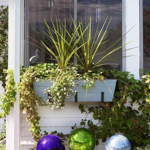 Achla Designs Window Flower Box Wall Brackets, 12 inch, SFB-04