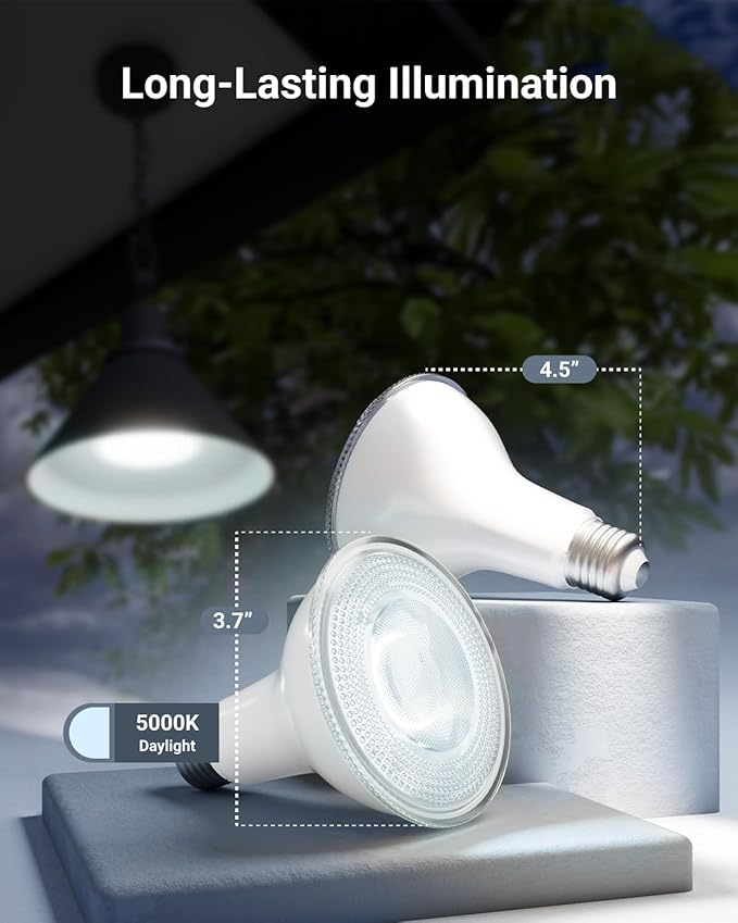 Sunco 24 Pack LED PAR30 Dusk to Dawn Light Bulb for Outside Porch, Patio, Backyard, 11W=75W, 850 LM, 5000K Daylight , Non-Dimmable, Photocell Sensor, UL